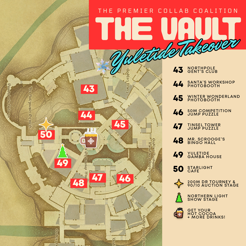 Yuletide Takeover map